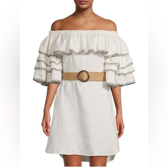 Ted Baker Meiyah Off-the-Shoulder Minidress size 6 - Picture 2 of 13